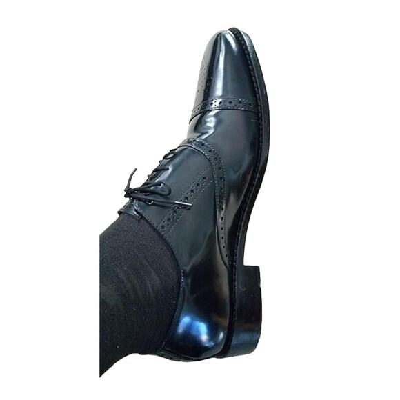 Tallon Mens Genuine Leather Wingtip Oxford Dress Shoes | SZ 10 main image 9